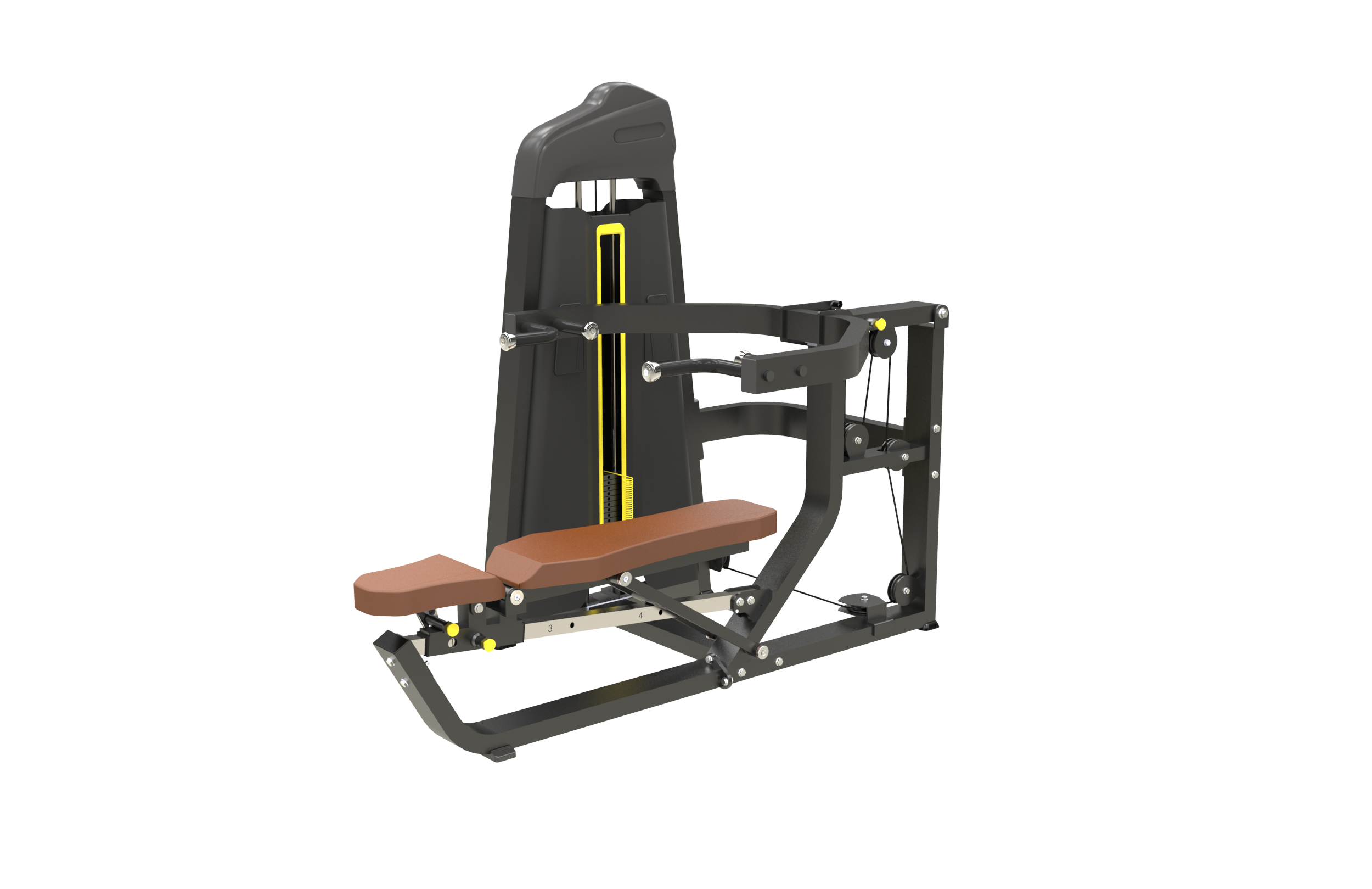 Sedet pectore torcular et humero torcular apparatus: A Rector ut pectore et humero workouts