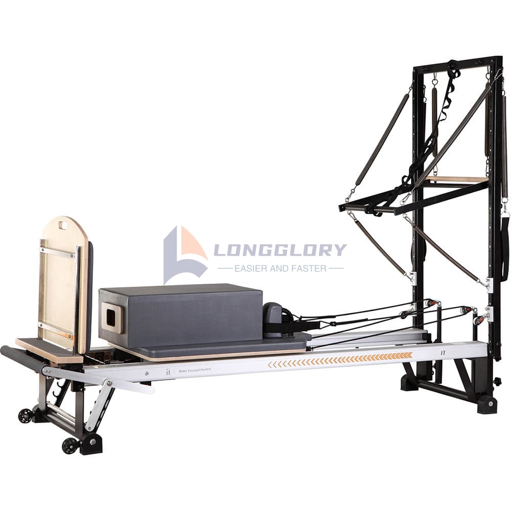 Aluminium Pilates Reformator Cum dimidia parte