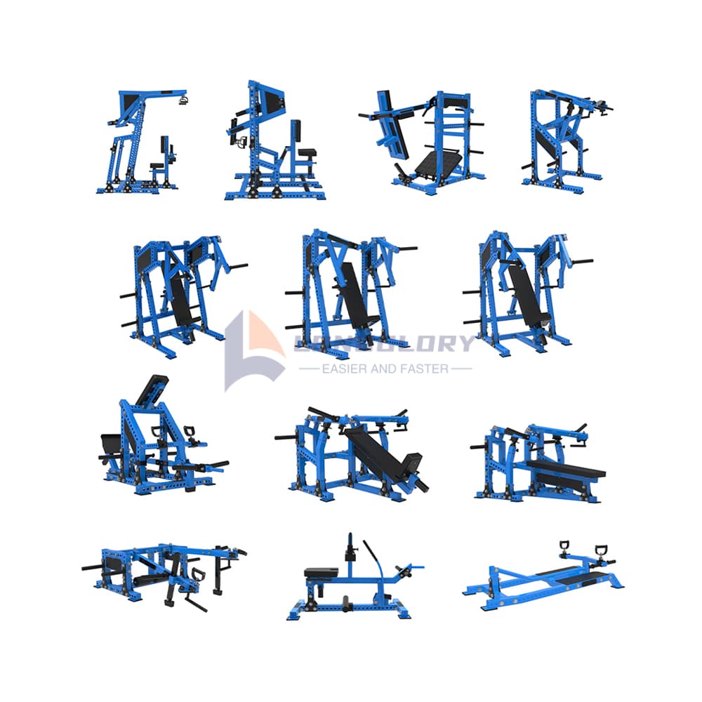 Pendulum Squat Machine