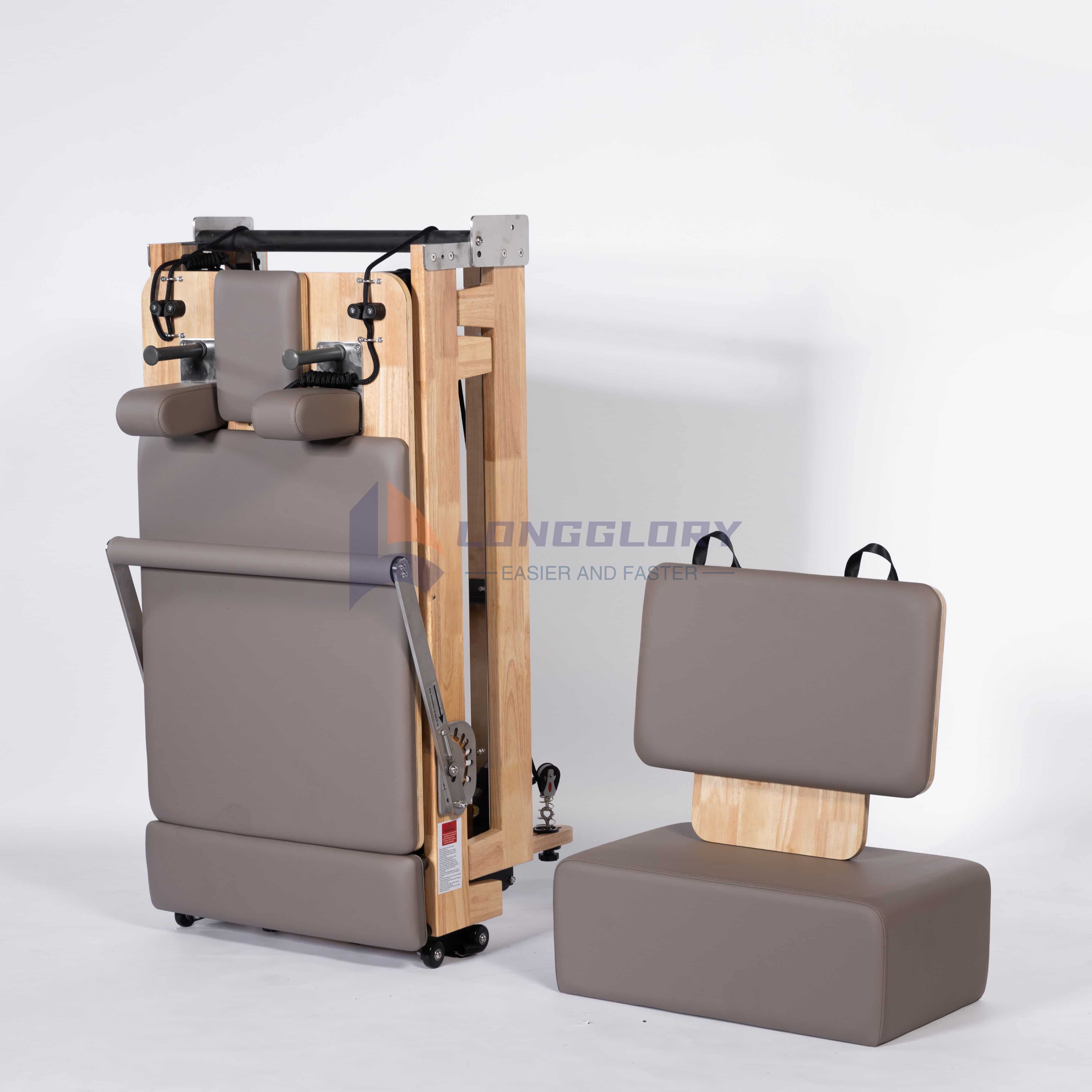 Foldable quercus Pilates reformator
