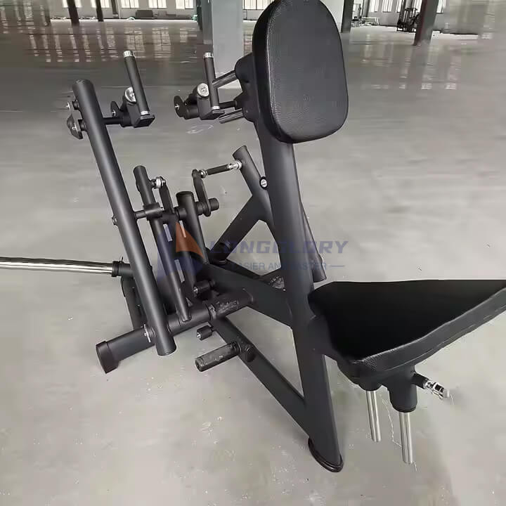 Seated Cable Rowing Machine High Pull Workout Plate Loaded Seated Row