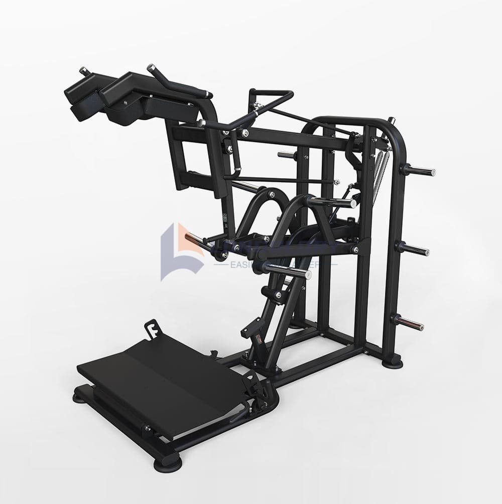Loaded plate Power Squat Machine