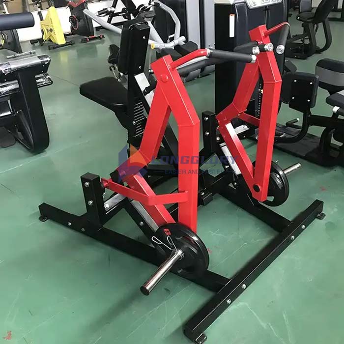 Fortitudo disciplina Plate Loaded Iso-lateral Rowing Machina